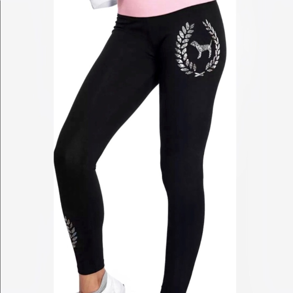 Victoria’s Secret Pink Yoga sequin Leggings